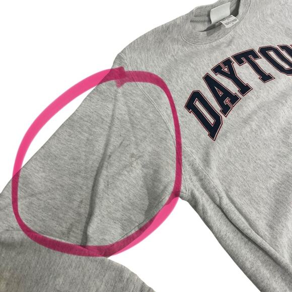 Champion Vtg Reverse Weave Dayton Sweatshirt Size Small - Picture 5 of 13